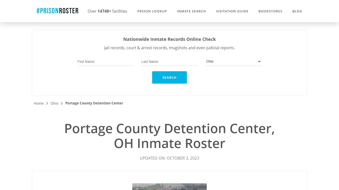 Portage County Detention Center, OH Inmate Roster - Prisonroster